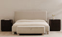 Ichigo Queen Bed Light Grey