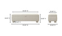 Ichigo Storage Bench Light Grey