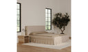 Maren Queen Bed Beige