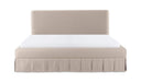 Maren King Bed Beige