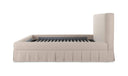 Maren King Bed Beige