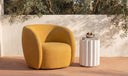 Rae Outdoor Accent Chair Deep Yellow