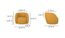 Rae Outdoor Accent Chair Deep Yellow