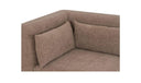 June Corner Chair Dark Brown