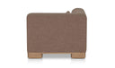 June Corner Chair Dark Brown