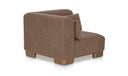 June Corner Chair Dark Brown