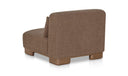 June Slipper Chair Dark Brown
