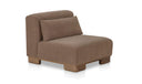 June Slipper Chair Dark Brown