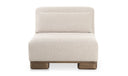 JUNE SLIPPER CHAIR PERFORMANCE FABRIC OATMEAL