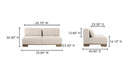 June Sofa Oatmeal