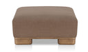 June Ottoman Dark Brown