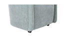 Drava Rolling Dining Chair Light Blue