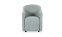 Drava Rolling Dining Chair Light Blue