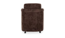 Mesto Rolling Dining Chair Dark Brown