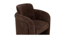 Mesto Rolling Dining Chair Dark Brown