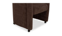 Mesto Rolling Dining Chair Dark Brown