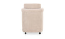 Mesto Rolling Dining Chair Taupe