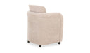 Mesto Rolling Dining Chair Taupe