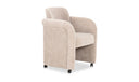 Mesto Rolling Dining Chair Taupe