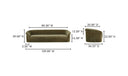 Thora Sofa Dark Green