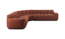 Roman L-Shaped Sectional Rust