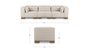 June Modular Sofa Oatmeal
