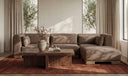 June Lounge Modular Sectional Dark Brown