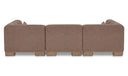 June Dream Modular Sectional Dark Brown