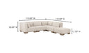 June Dream Modular Sectional Oatmeal