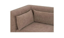 June Classic L Modular Sectional Dark Brown
