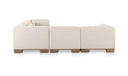 June Classic L-Shaped Modular Sectional Oatmeal