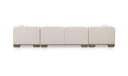 June U Shaped Modular Sectional Oatmeal