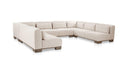 June U Shaped Modular Sectional Oatmeal