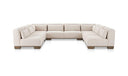 June U Shaped Modular Sectional Oatmeal