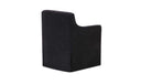 Lydia Slipcover Dining Chair Black