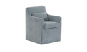 Lydia Slipcover Dining Chair Blue