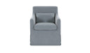 Lydia Slipcover Dining Chair Blue