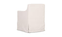 Lydia Slipcover Dining Chair Beige
