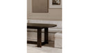 Fable Slipcover Dining Bench Beige