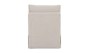 Fable Slipcover Dining Slipper Chair Beige