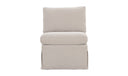 Fable Slipcover Dining Slipper Chair Beige