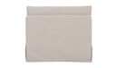Fable Slipcover Dining Chair and Half Beige