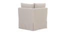 Fable Slipcover Dining Corner Chair Beige