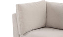 Fable Slipcover Dining Corner Chair Beige