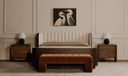 Verity Bench Warm Brown