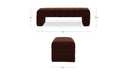 Verity Bench Warm Brown