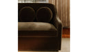 Rialto Sofa Dark Green Faux Mohair