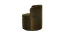 Dane Swivel Dining Chair Faux Green Mohair
