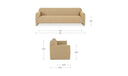 Leo Sofa Chartreuse