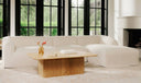 Isla Left Arm Facing Chair Beige